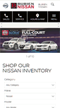 Mobile Screenshot of buriennissan.com